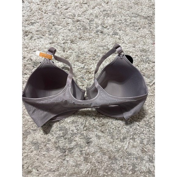 NWT Bali Comfort Cool Bra 38DD Feel The Softness‎ Beige Floral New With Tags - Picture 4 of 7
